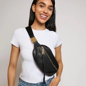 Aimee Kestenberg - Small Miami Bum Bag in Black Leather
